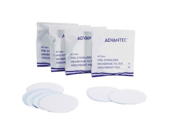 Cole-Parmer A045H047W, Advantec Sterile MCE Gridded Filters, 0.45um, 47mm Dia; 1000/Pk; CP part 06644-31_2279506