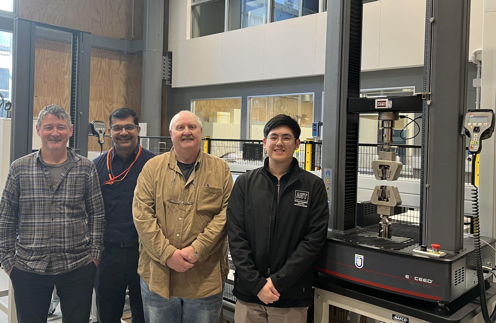 Successful Installation of MTS Exceed E43 Load Frames at Auckland University of Technology