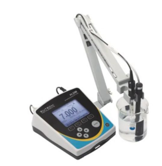 Thermo Eutech Multiparameter Meter PC 2700 with pH Electrode, Conductivity Electrode, Electrode Holder, 100-240 V Adapter_2248825