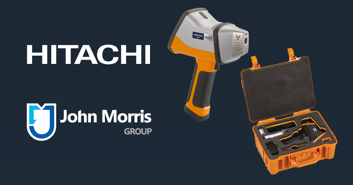 John Morris Group Appointed Dealer for Hitachi High-Tech Analytical Science Handheld XRF & LIBS Analysers in Australia & New Zealand