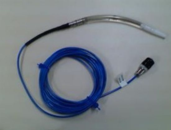 Model: W138A10/M038CY025AC - Tourmaline ICP® underwater blast sensor: 10 kpsi (68,950 kPa) with 7.6 in.(193 mm) Length and Sinker Hole for Vertical Mounting; optioned with Waterproof resistant cable, 25 meter length and BNC plug._2283848