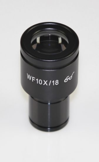 Kern Microscope Eyepiece HWF 10x, Ø18 mm with Reticule 0.1 mm, Net ...