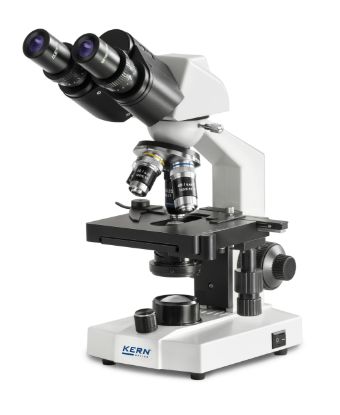 Produktbild von KERN Polarisationsmikroskop OPO 185 – Trinokular, Inf Plan 4/10/20/40, WF10x18, 100W Halogen, Für Mineralogie & Kristallanalyse