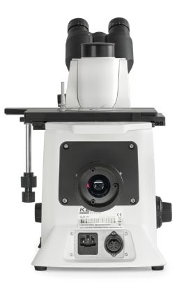 Kern Metallurgical Microscope Inverted Trinocular Inf Plan 5/10/20/50; HWF10x22; 30W Halogen IL_1377012