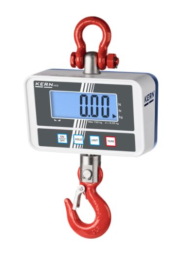 Kern Hanging Scale 150/300 kg Capacity, 50/100 g Readability, Remote Control, TÜV Certified_1429056