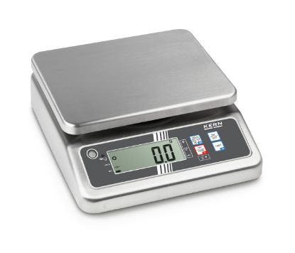 Kern Stainless Steel Bench Scale, 1.5 kg, 0.5 g Readout_1429085