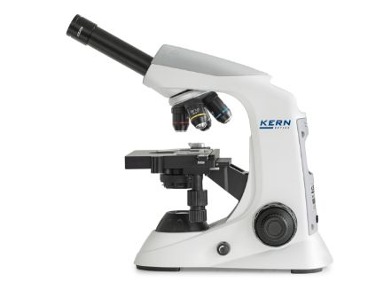 Kern Compound Microscope Monocular Achromat 4/10/40, HWF10x18, 3W LED_1537208