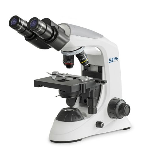 Kern Compound Microscope Binocular Achromat 4/10/40, HWF10x18, 3W LED_1537210
