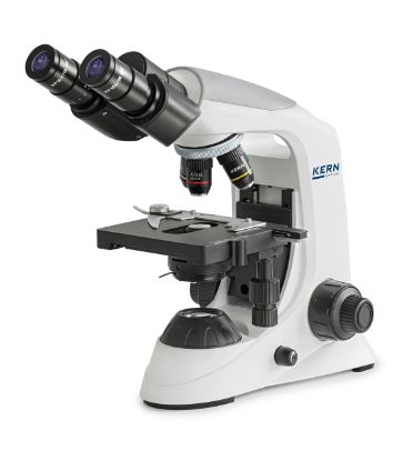 Kern Compound Microscope Binocular Achromat, 4x/10x/40x/100x Objectives, HWF 10x18 Eyepiece, 3W LED_1537216
