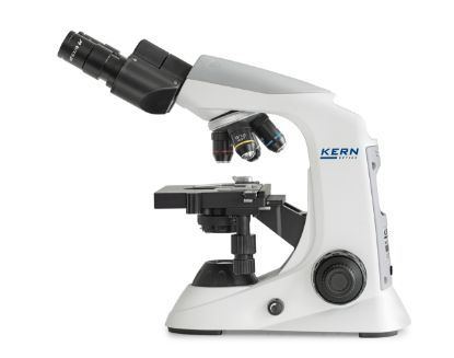 Kern Compound Microscope Binocular Achromat, 4x/10x/40x/100x Objectives, HWF 10x18 Eyepiece, 3W LED_1537216