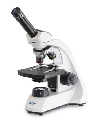 Kern Compound Microscope (School) Monocular Achromat 4/10/40 | WF10x18 | 1W LED_1537285