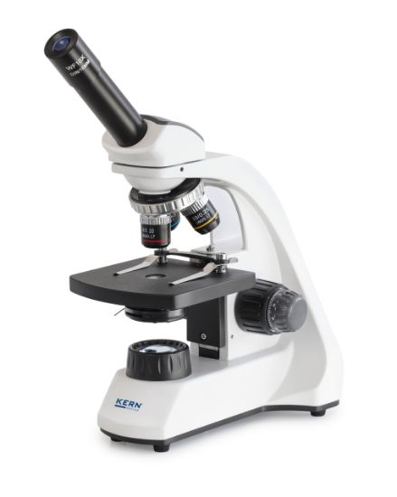 Kern Compound Microscope (School) Monocular Achromat 4/10/40 | WF10x18 | 1W LED_1537285