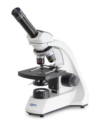 Kern Compound Microscope (School) Monocular Achromat 4/10/40 | WF10x18 | 1W LED_1537287