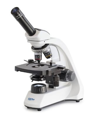 Kern Compound Microscope (School) Monocular Achromat 4/10/40/100 | WF10x18 | 1W LED_1537321