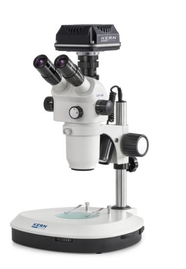 Kern Digital Microscope Set, OZP-S, Stereo Zoom, USB Camera ODC 825, 3W LED, 9.2:1 Magnification_1537335