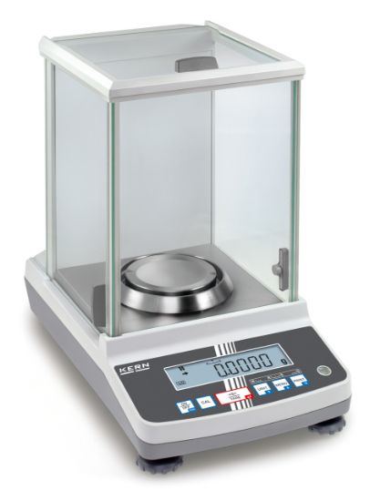 Kern Analytical Balance, 120 g Capacity, 0.0001 g Readability, 91 mm Weighing Pan_1537374