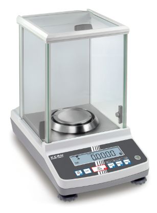 Kern Analytical Balance, 220 g Capacity, 0.0001 g Readability, 91 mm Weighing Pan_1537376