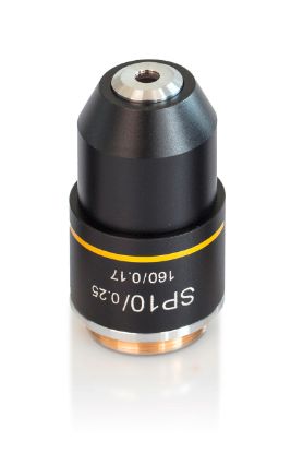 Achromatic objective, E-Plan 10 x /0.25 W.D. (5.65 mm), anti-fungus_1537887