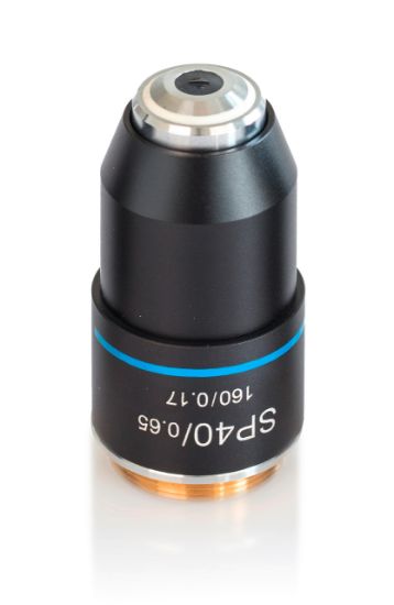 Achromatic objective, E-Plan 40 x /0.65 (sprung) W.D. ( (0.85 mm), anti-fungus_1537903