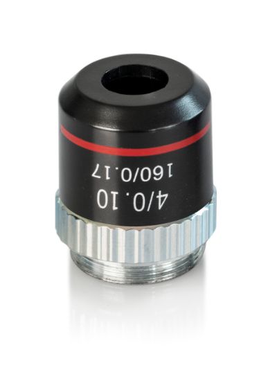 Achromatic objective lens, 4 x /0.1 W.D. (27 mm)_1667766