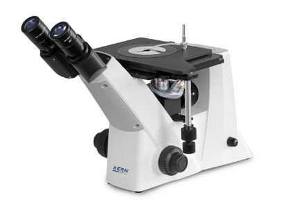 Kern Inverted Metallurgical Microscope for Professional Applications, 5× / 10× / 20× / 50×, 5W LED (Reflected Light)_1913405