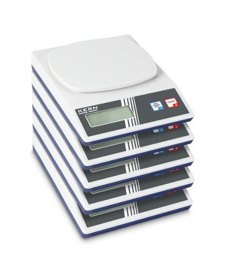 Kern Perfect School Balances For Experimental Teaching, Easy To Use, Space-Saving, Stackable, 2200 g, 1 g, 134×127 Mm_1924458