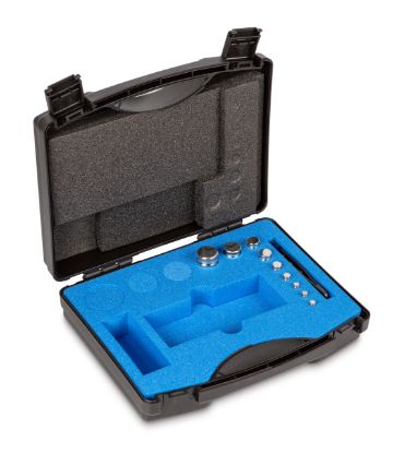 Kern E2 Set of Weights, 1 g–100 g, Compact Form, Stainless Steel, in Plastic Carrying Case_1140939