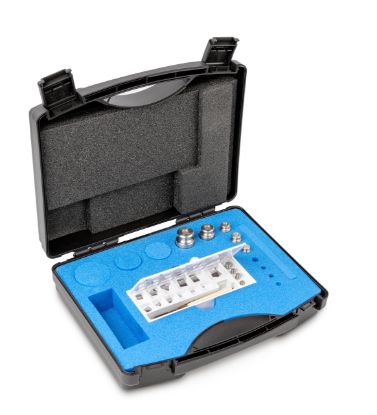KERN M1 Set of Weights, 1 mg – 100 g, Stainless Steel, Finely Turned, Plastic Carrying Case_1142982