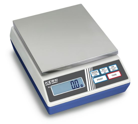Kern Precision Balance, 6 kg Max, 1 g Readout, 150×170 mm Pan_1160709