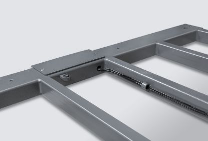 Kern Floor Scale, Weighing Range 1 kg to 3000 kg, Heavy-Duty Industrial Platform, Optional DAkkS Calibration Certificate_1200739