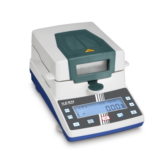 Moisture Analyzer, DAB-100-3, Max 110 g, 0.001 g Readability, Halogen Heater, Backlit Display, 50 Sample Plates