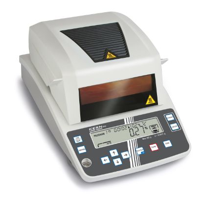 Kern Moisture Analyzer, DBS-60-3, Max 60 g, 1 mg Readability, Halogen Heater, Backlit Display, USB Interface_1183608