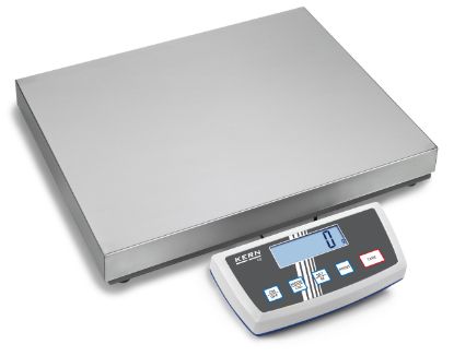 Kern Platform Scale 2 g – 150 kg with IP65 Display & Battery Operation, 520x405x95 mm Plate_1188459