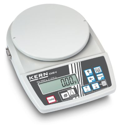 Kern School Balance, 2000 g Max, 0.01 g Readability, with Density Determination Function_1187614