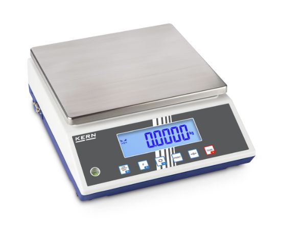 Kern Bench Scale, 8 kg Capacity, 0.1 g Readability, Rear Display ...