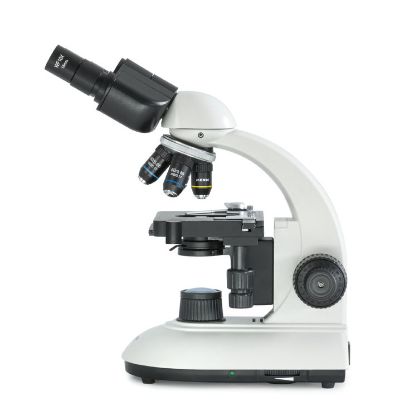 Kern Compound microscope Monocular Achromat 4/10/40/100; WF10x18; 3W LED_1205446