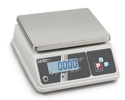Kern Bench Scale 0.005 kg to 30 kg, Stainless Steel_1222271