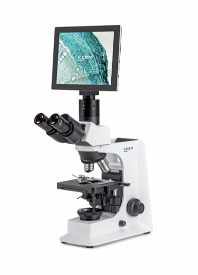 Kern Digital Microscope Set, 4x-100x, with 3W LED, Tablet Camera 5 MP, WLAN, USB 2.0, HDMI, SD, CMOS 1/2.5"_1537248