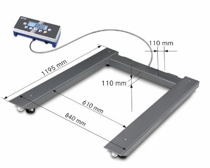 Kern Pallet Scale 600 kg 200 g 1195×840 mm_1537479