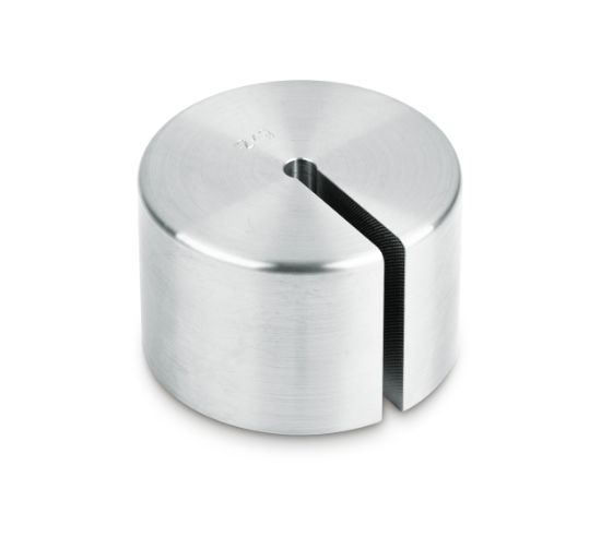 Test weight (OIML Class M1, Nominal value 2 kg, Slot weight (Type A), stainless steelfine turned)_1929422