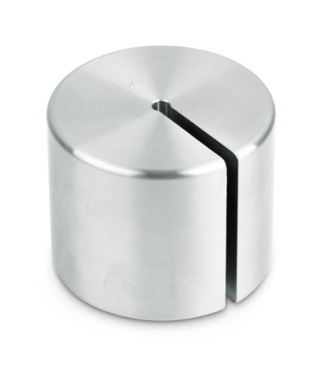 Test weight (OIML Class M1, Nominal value 5 kg, Slot weight (Type A), stainless steelfine turned)_1929426
