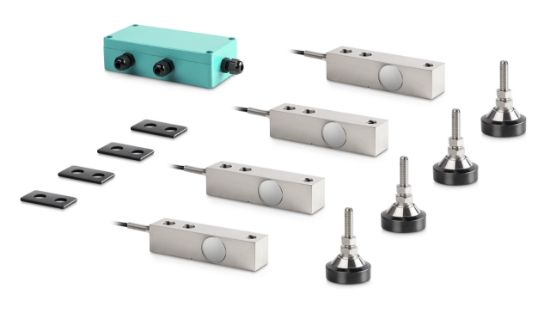 Kern Floor Scale Set Consisting of: 4x CB 100-3P1: Load Cell - 4x CE P2012: Adjustable Foot - 4x CE P3012: Distance - 1x CJ P4PG: Junctionbox_1929524