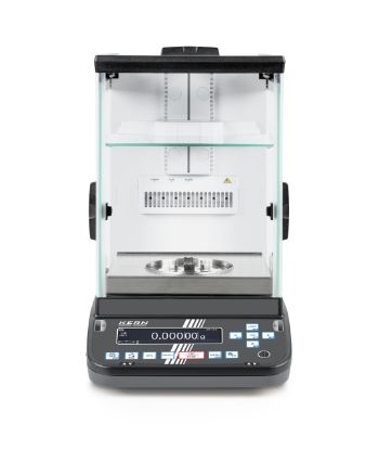 Kern Premium Analytical Balance with Automatic Sliding Doors, 135 g, 0.000001 g, 91 Mm_1901965