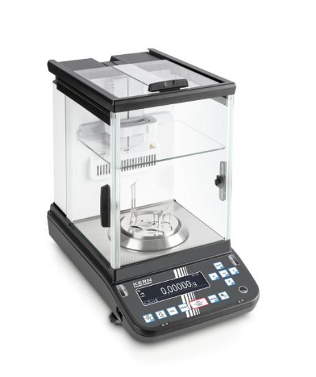 Kern Premium Analytical Balance With Automatic Sliding Doors, 220 g, 0.0001 g, 91 Mm_1901959