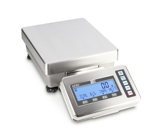 Kern High-capacity Precision Balance with Password-protected User Administration, 6200 g / 62000 g, 0.1 g / 1 g, 350×400 mm_1930670