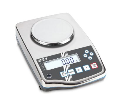 Kern High-Resolution Precision Balance Made of Stainless Steel With IP Protection, 820 g, 0.01 g, 140 mm_1930674