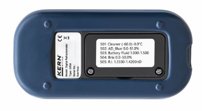 Kern Digital Refractometer, Brix / Oechsle / KMW (Babo) / Volume Percent; 0.0% – 50.0%, 0.0 °Oe – 230.0 °Oe, 0.0 °KMW – 25.0 °KMW, 0.0% (v/v) – 22.0% (v/v)_1930716