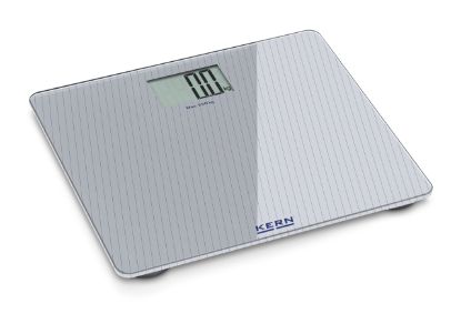 Kern Bathroom Scale, 250 kg, 0.1 kg, Elegant Look Combined with Large, Flat Glass Weighing Plate_2044662