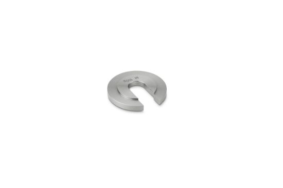 Test weight (OIML Class M1, Nominal value 100 g, Slot weight (Type B), stainless steelfine turned)_2246521