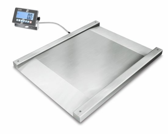 Drive-through scale stainless steel, Weighing range 1500 kg, Readout 0.5 kg_2246813